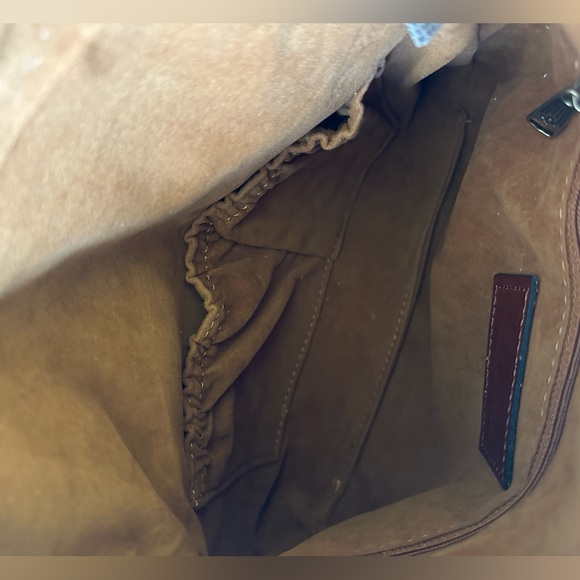 New Patricia Nash Valerie European Map Fold Over Wristlet/ Clutch - Picture 7 of 8